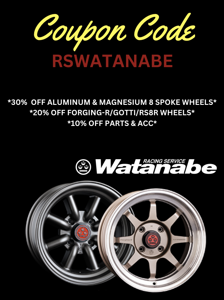 Watanabe Wheels - Racing Service Watanabe High Quality Aluminum ...